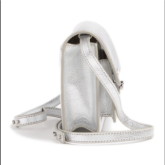 ⭐️SOLD⭐️ Loeffler Randall  Metallic Mini Rider Bag - Picture 3 of 8